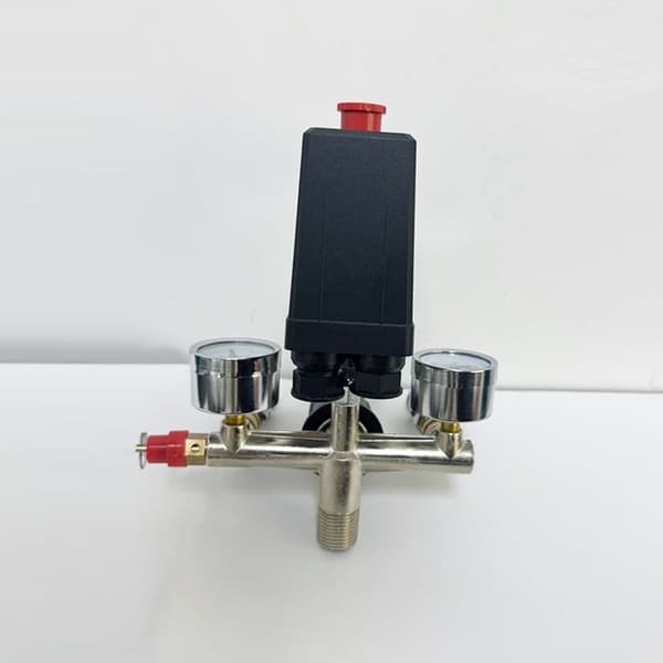 Luftkompressor Tryckströmbrytare Auto Start Stopp 90PSI-120PSI Grenrörsregulator