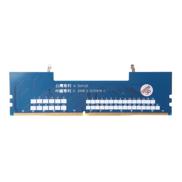 Laptop DDR4 RAM till Desktop Adapter Kort Minnestestare SO DIMM till DDR4 Converter