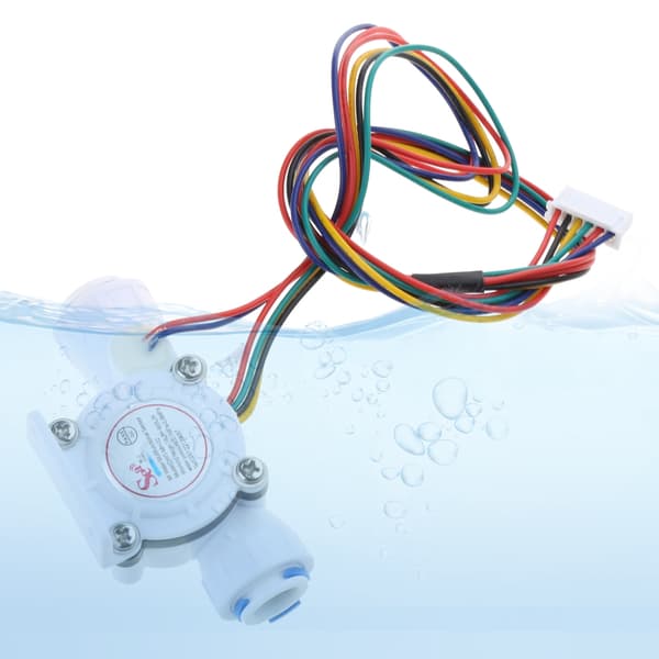 TDS Temperatur Flow Sensor DC5-24V Afbryderkontrol Flowmåler Væsketæller