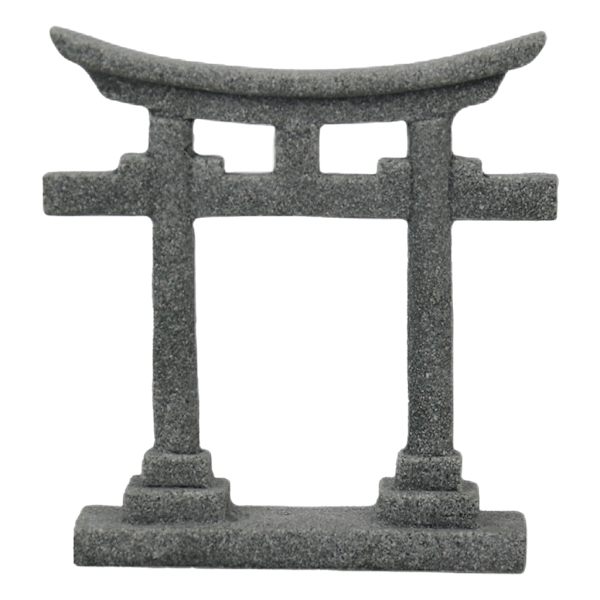 Fisketanke Dekoration Akvarier Japansk Torii Port Ornament Have Landskab Skjulesteder Hule Hus Dukkehus Tilbehør