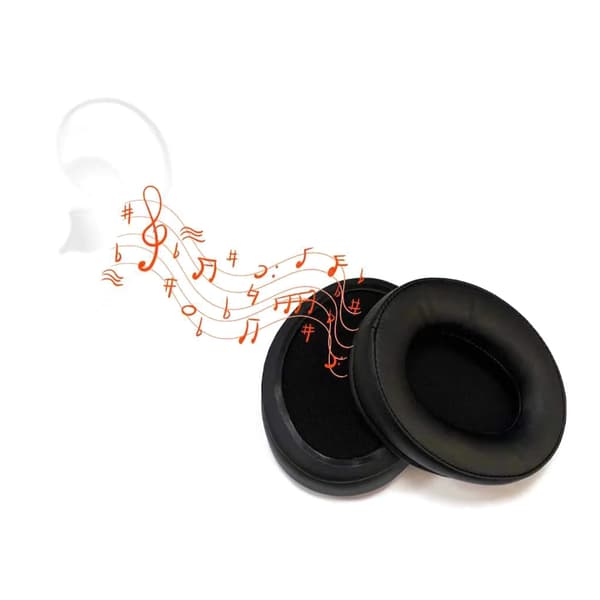 Øreputer Øreputer Protein Leather/Lambskin/Gel-deksler for Cloud Silver II E