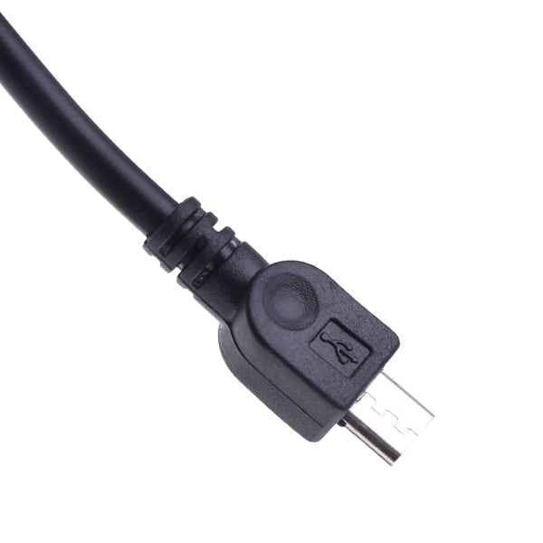 Micro USB 5 Pin B Hane Till Mini USB 5 Pin Hane Data Adapter Converter Kabelsladd