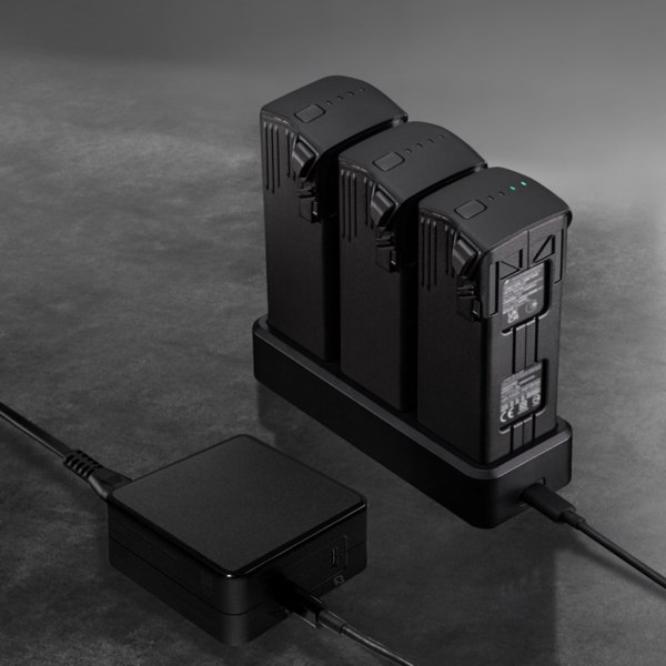 Power USB C Laddstation Bordsladdare Kit för Air 3/3 Cine Action-kameror Stöder upp till 100W power