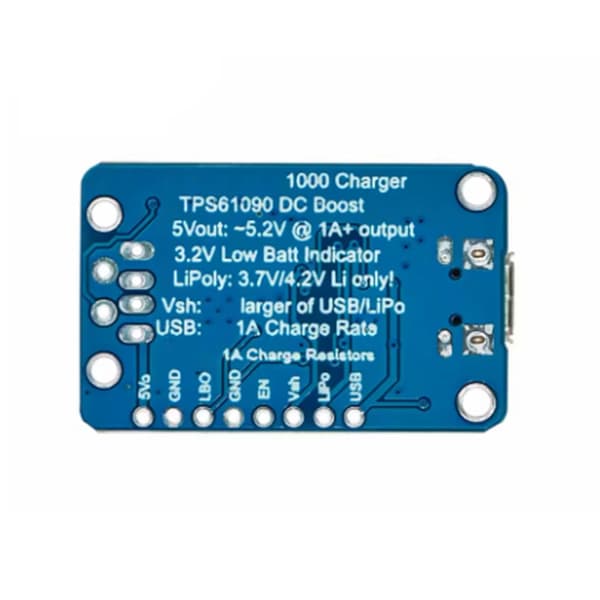 5V Litium USB Boost Laddningskort 2465 Modul Litiumbatteriladdning