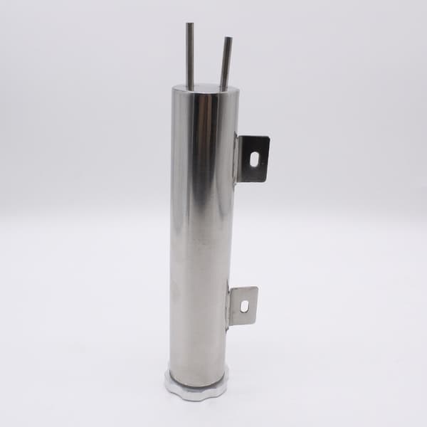 2\"x10\" 414 ml Radiator Kølervæske Overløbsbeholder Opsamlingsdåse Rustfrit Stål