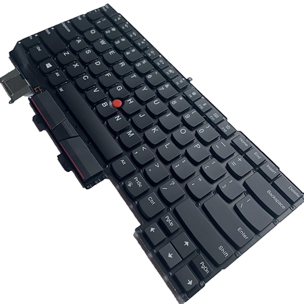 US Layout Engelskt tangentbord för bärbar dator med pekare & bakgrundsbelyst ersättning för ThinkpadX1 Carbon 5th Gen 5 2017 Laptop