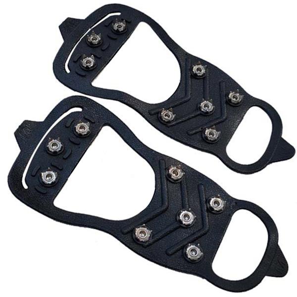 Diamant Grade Anti-Skrid Is Griber Pig 8-Tands Vinter Klatring Anti-Slip Sne Pigge Greb Stegjern