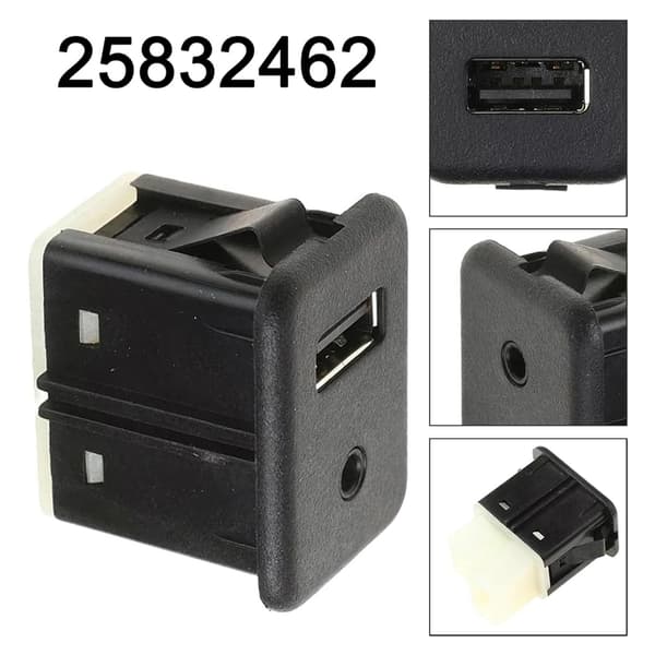 Stærk USB-lydgrænsefladestik 25832462 passer til udvalgte køretøjsmodeller