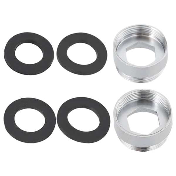 2 stk. Han/Hun Vandhane Adapter Tap Aerator Connector Vandslanger Adapter