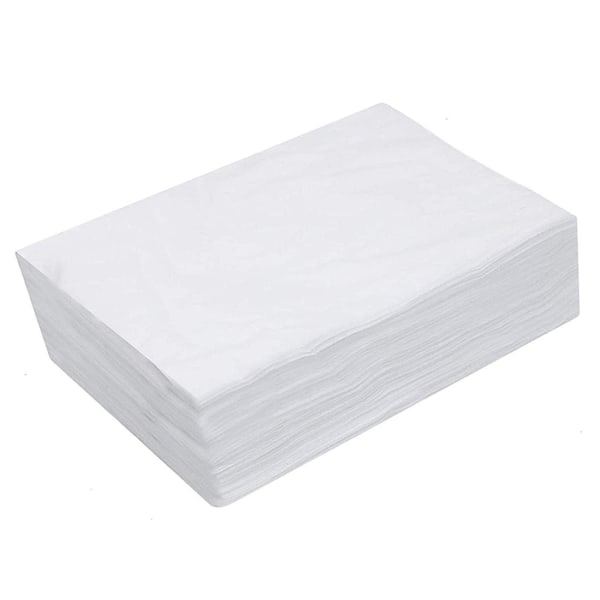 100 st Massagebord Lakan Engångs SPA Lakan Non Woven Lash Bed Cover White