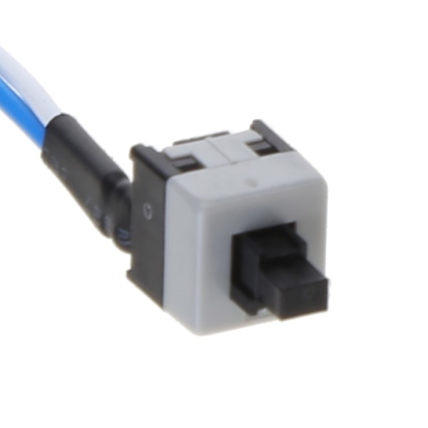 Power I/O-återställningsbrytare PC Moderkortskabel och knappbrytare Byt ut en trasig power /kabel på stationär PC Blue and white