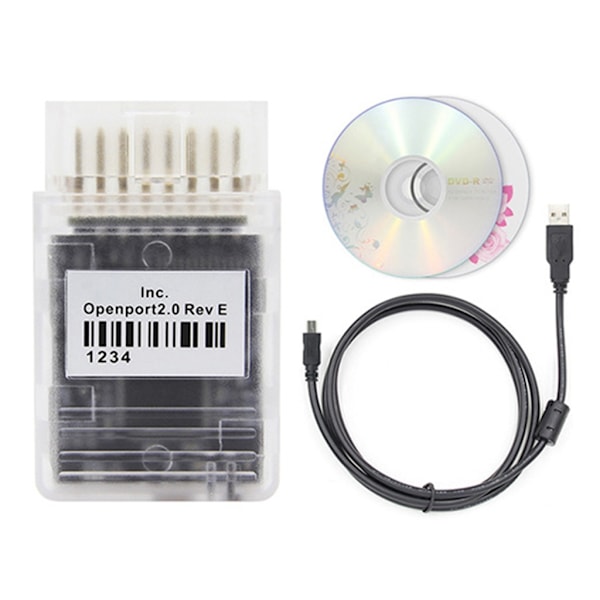 Auto Chip Tuning Verktyg Kabel OBD2 Scanner för Bilfelsökning Tactrix Openport2.0