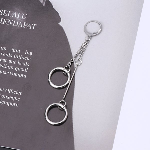 5 st koreanska Dangle örhängen Kit Snygga kedja droppörhängen Modesmycken Jubileumspresent till pojkvän Flickvän