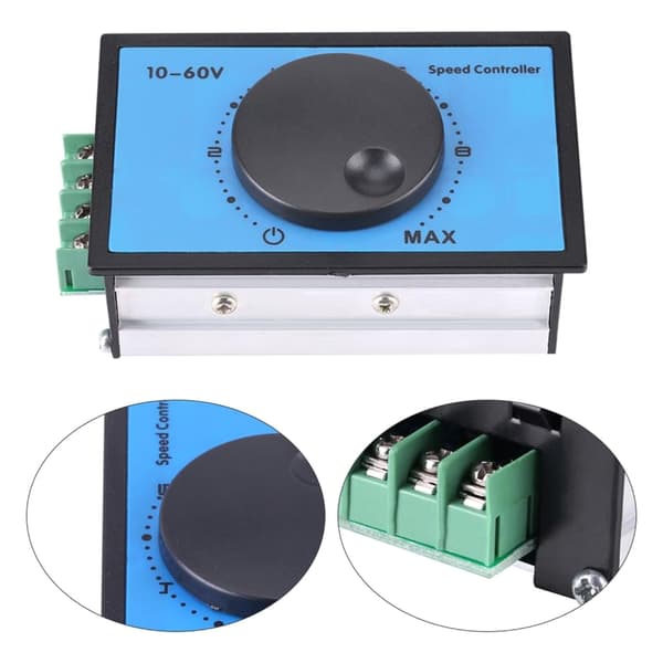 DC10-60V Motorhastighetskontroller Regulator Variabel Hastighetsregulatormodul