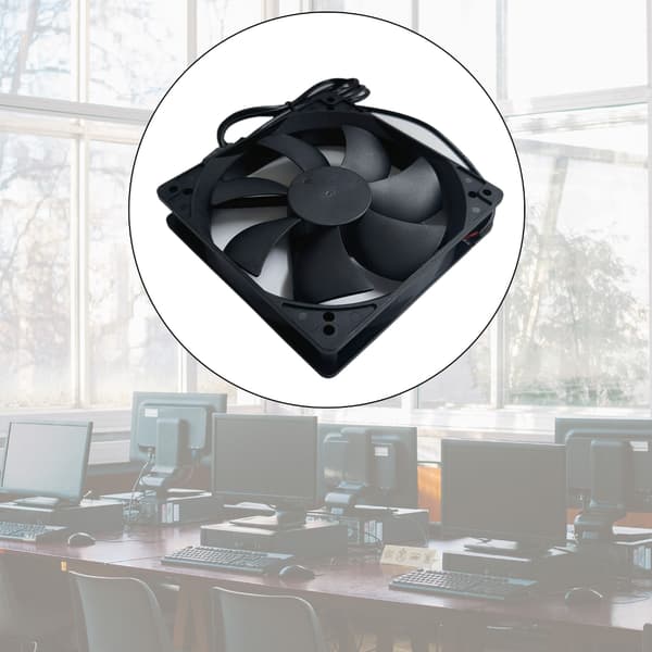USB-fläkt 5V 12025 12CM Kylfläkt för datorchassi Router Set-top Fläkt
