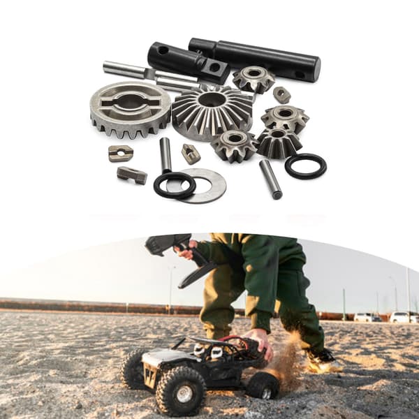 Fjernkontroll Bil Differensialgir Erstatningslenke for Lastebil Traktor