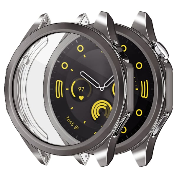 Stötsäker för GT4 41/46 mm skärmskydd Bumper Shell Cover anti-scratch Reptåligt hölje Slitstarkt Gray 46mm