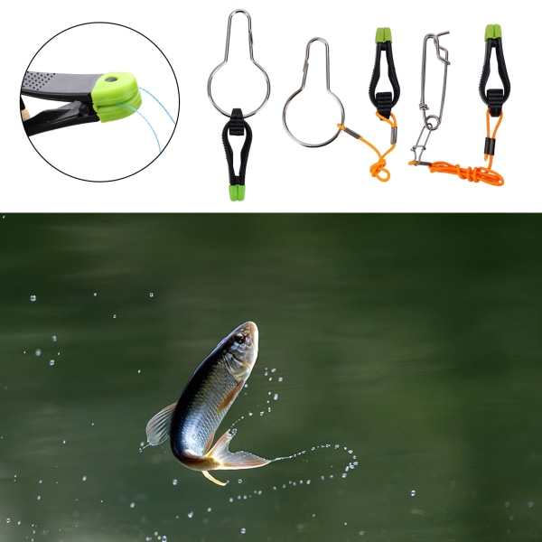 Power Grips Board Release Snap Clip Power Grips Plus Downrigger Line Release Stacker Clips för brädfiske C