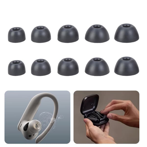 Mjuka silikonöronproppar Antisladd Öronproppsfodral För Pro2 Öronproppsskydd Orange