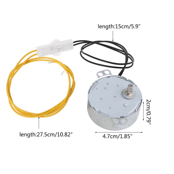 Egginkubator Snu-motor AC220V Gård Kylling Voksende Synkron Oppgradert
