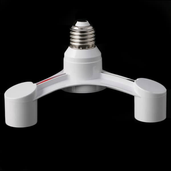 E27 Pære Adapter E27 LED Pære Lampeholder Lampe Pære Base PC Tekstur