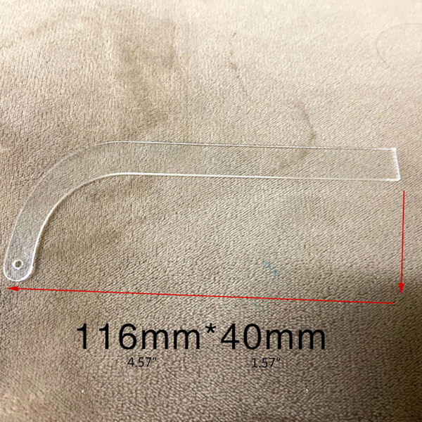 10 st Akrylörhänge Passande Bar Örhänge Prova på Display Örhänge Bäreffekt Stick Örhänge Snabb bärare för liveförsäljning