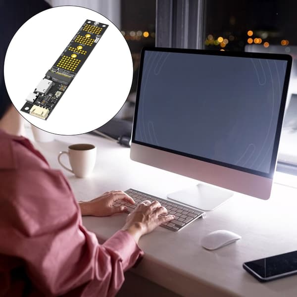 Avancerad M.2 NVMe SSD till PCIE SFF 8611 Adapter för Snabb Dataöverföring