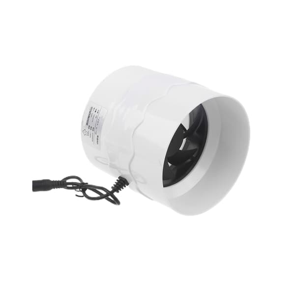 Rør Avtrekksvifte Kanal Tak Luftventilasjon Blower Inline Booster Avtrekker