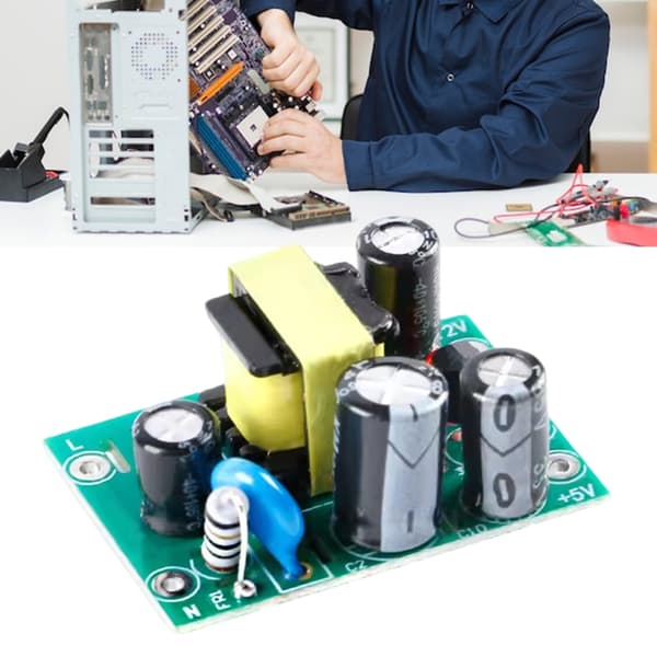 Højeffektiv ACDC Isoleret Strømmodul Board AC 110V-220V til DC5V 12V