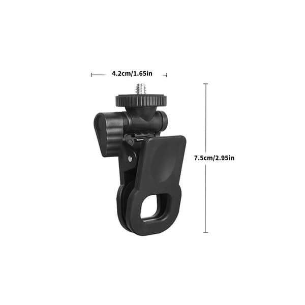 Skærm Top Mount Webcam Stativ Universal Connector 1/4 til Tripod & Tablet