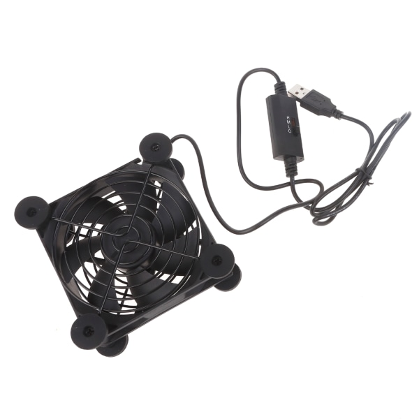 5V USB driven fläktkylning för router Modem TV Box Router case Fläkt för kylning av olika elektroniska enheter 14025