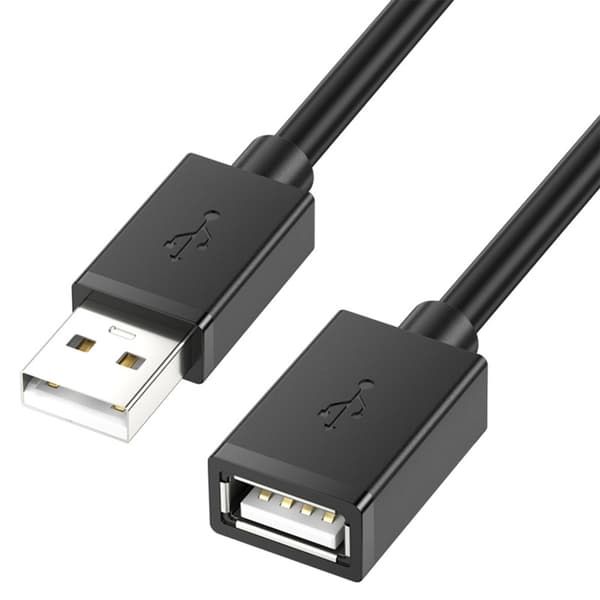 USB 2.0 Forlengelseskabel Hann til Hunn Rask USB Datakabel Forlenger 5m