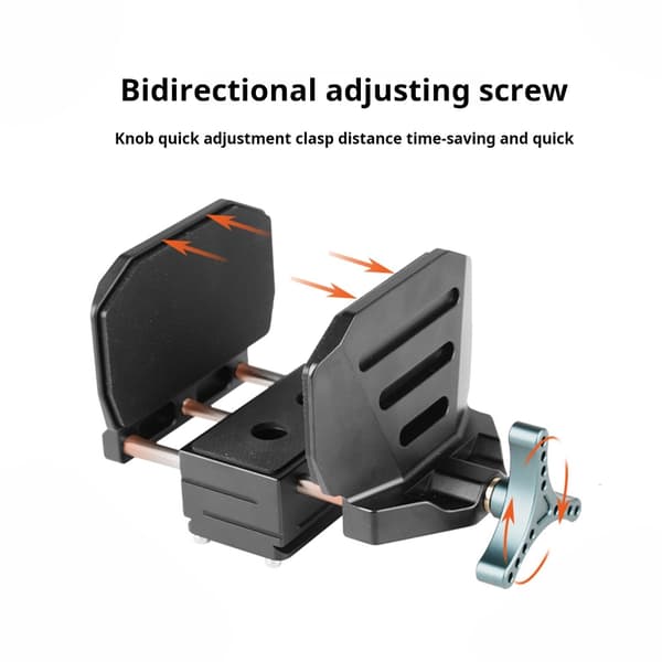 Quick Release Pladeklemme Skydestøtte Sadler Skridsikkert Design Til Jagt