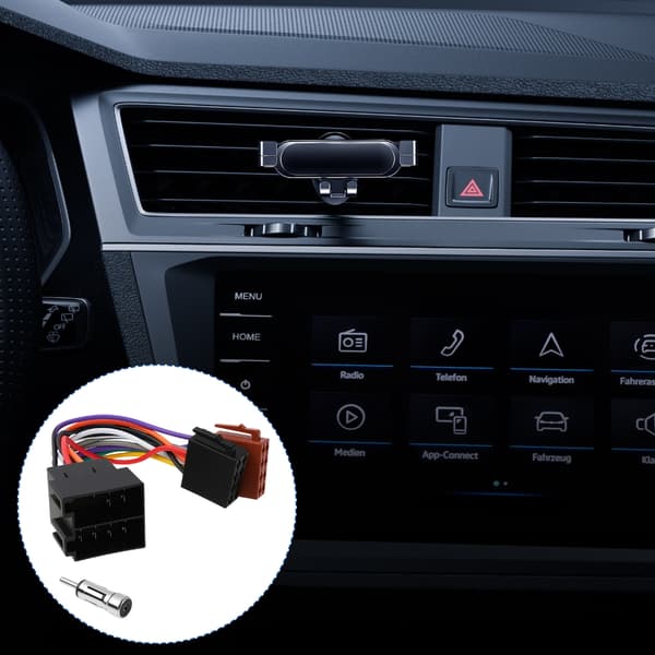 Universelt bilstereo-integrationssæt 16-pin radioledningsnetadapter