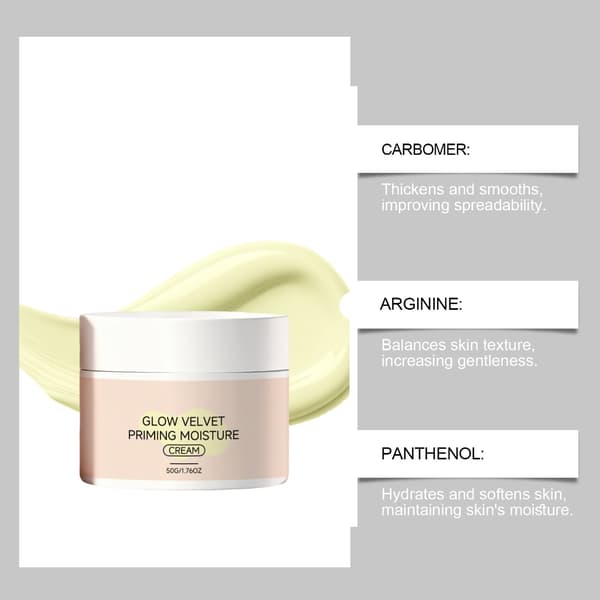 Fugtgivende Ansigtsprimer Makeup Gripping Primer Creme Langvarig Hydrering
