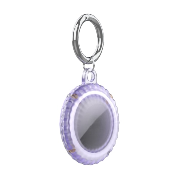Etui til Airtags Tracker Holder PC Nøglering Etui TrackerChain Locator Finder Tilbehør Anti-tab