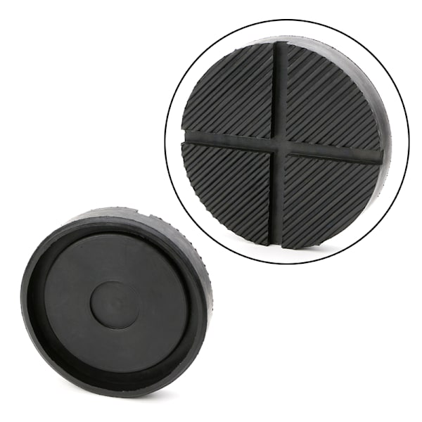 Universal Gulvjekk Disk Gummipute Adapter Klypesveis Side JEKKEPUTE 12.5CM X1