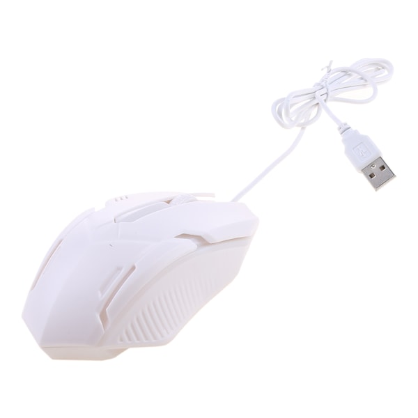 Ergonomisk Kablet Gaming Mus Knap LED 1000 DPI USB Computermus Med Baggrundsbelysning Til PC Laptop Gamer Mus S1 Lydløs