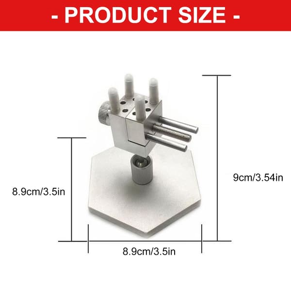 Aluminium Bänkskruvstycke Lättviktsklämma För Verkstad Och DIY-projekt Square base