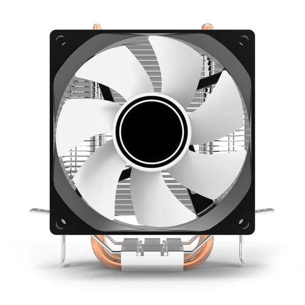 Effektiv 9CM RGB CPU Køler Blæser med Kobberrør Farverigt Lys A200/A200Plus Computer Radiator Hydrauliske Lejer