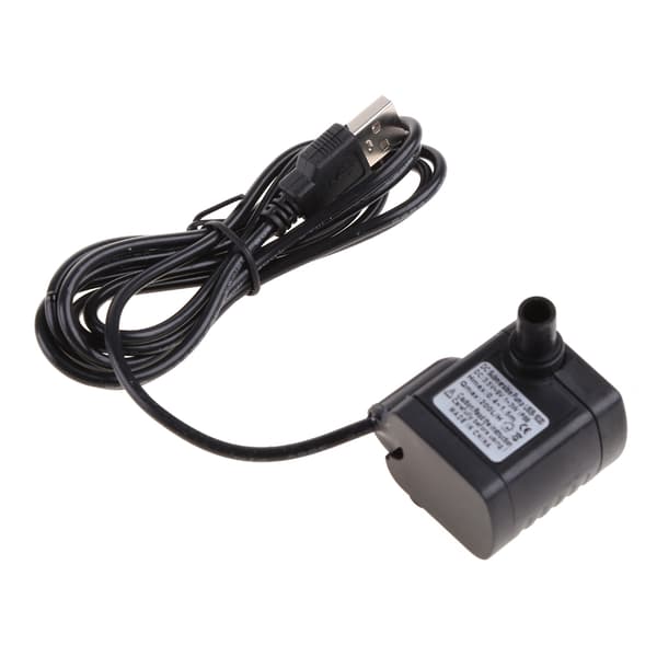 DC3.5V-9V 3W USB Vattenpump, Vattenpump Tyst Minifontän Vattenpump