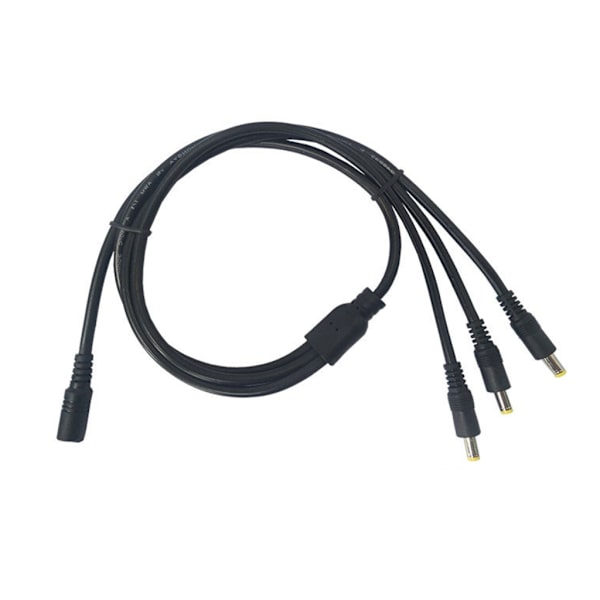 Power Splitter-kabel 1 hona till 2/3/4/5/8/10 hane DC5,5 mm x 2,1 mm splitterförlängningskabel för CCTV-säkerhetskamera One for eight
