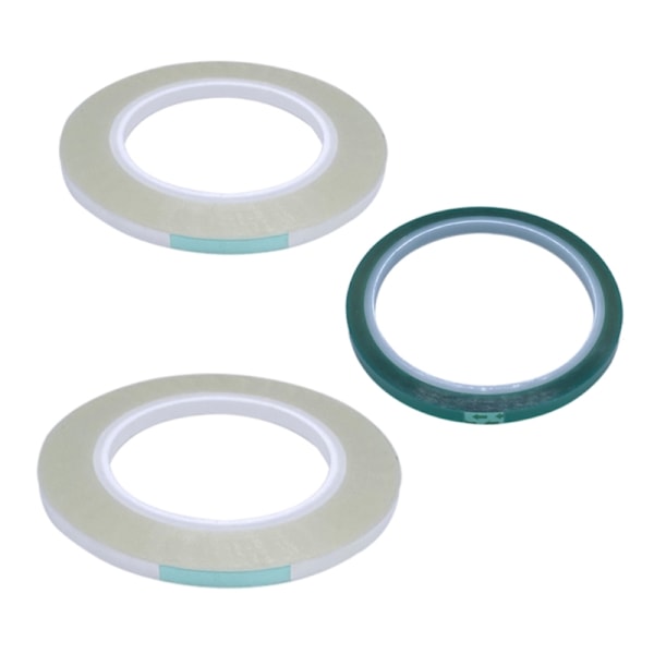Ledarband för rullband 1/4\" 1 st Grön 2 st Transparent DIY Högtalartillbehör Set