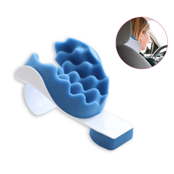 Sponge Shoulder Relaxer Nackstöd Spänningsavlastning släpper muskelspänningar lindrar åtstramande Terapeutisk smärta för bil