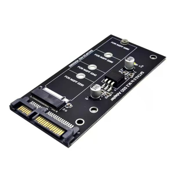 M.2 - SATA3 -sovitinkortti, tehokas SATA3 M.2 SSD -muunninsovitinkortti