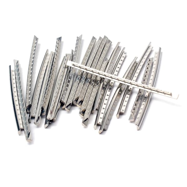 24 st/set Rostfritt stål 2,7 mm bredd 24 band gitarrbandtrådar bandset
