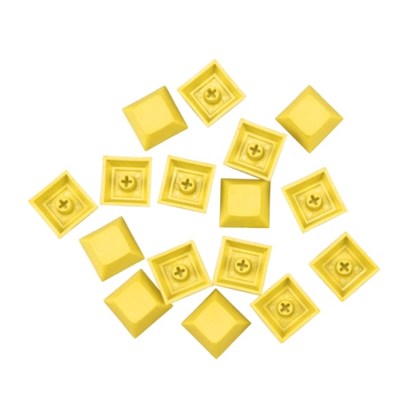 100 st Blandade Färger PBT Shine Through Tangentsats 1U DSA Profil Tangenter för Cherry MX Brytare Mekaniskt Tangentbord