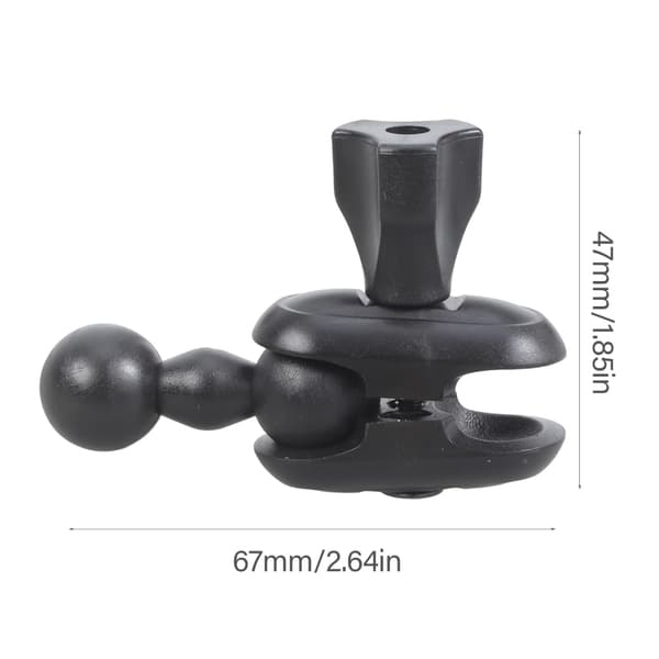 Universal 17mm Kulehode Bilholder Adapter Holder Forlengelsesstang Tilbehør