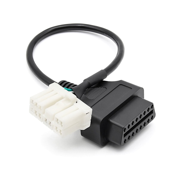 12-nastainen OBD2-liittimen tunnistuslinjan diagnostiikkatyökalun adapterikaapeli Model S -malliin