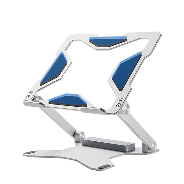 Bärbara stativ Justerbart höjdlyftande aluminium fällbart stativ för surfplatta Desktop Notebook kylställ för 11-15,6 tum Without USB